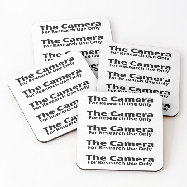 Item preview, The Camera is for Research Use Only Funny Text Pattern designed and sold by rednumberone.