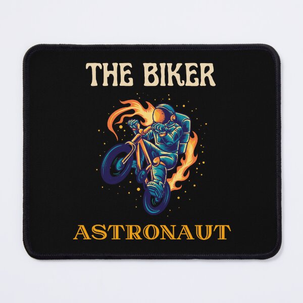 Item preview, THE BIKER ASTRONAUT designed and sold by MJ96-PRO.