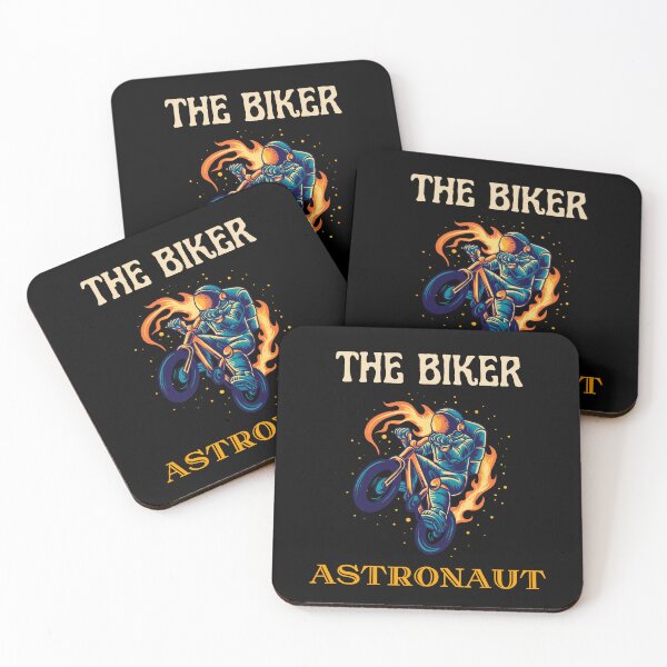 Item preview, THE BIKER ASTRONAUT designed and sold by MJ96-PRO.