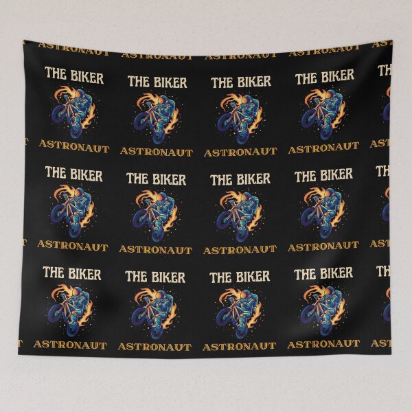 Item preview, THE BIKER ASTRONAUT designed and sold by MJ96-PRO.