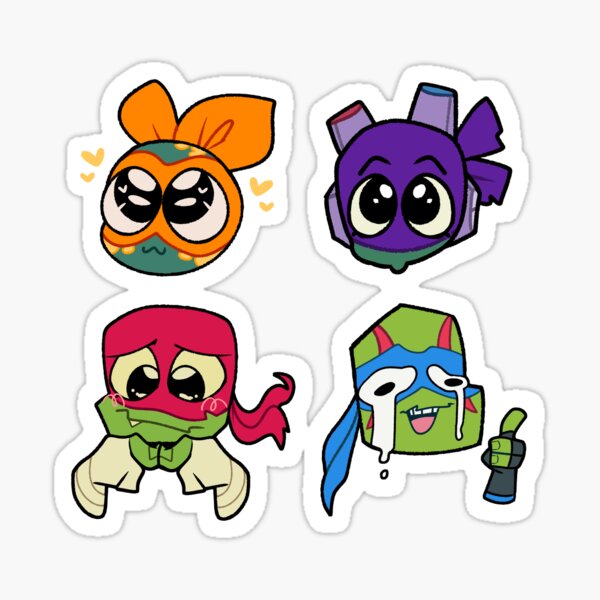 the sillies - family fun pack Sticker