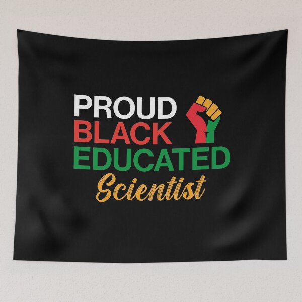 Item preview, Black Pride Scientist | Black Proud Educated | Gift For Black Scientist designed and sold by AMINE  ★★★★★.