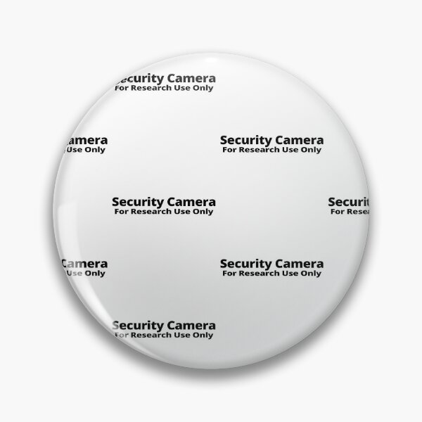 Item preview, The Security Camera is for Research Use Only designed and sold by rednumberone.