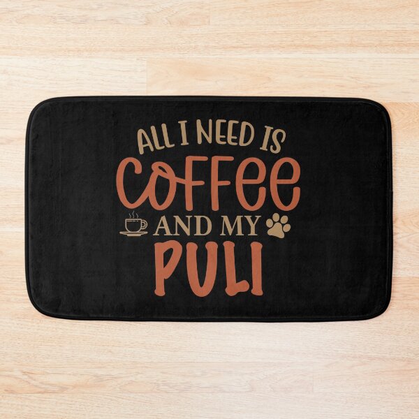 Item preview, All I Need is Coffee and My Puli - Dog designed and sold by CJC Designs.