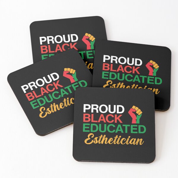 Item preview, Black Pride Esthetician | Black Proud Educated | Gift For Black Esthetician designed and sold by AMINE  ★★★★★.