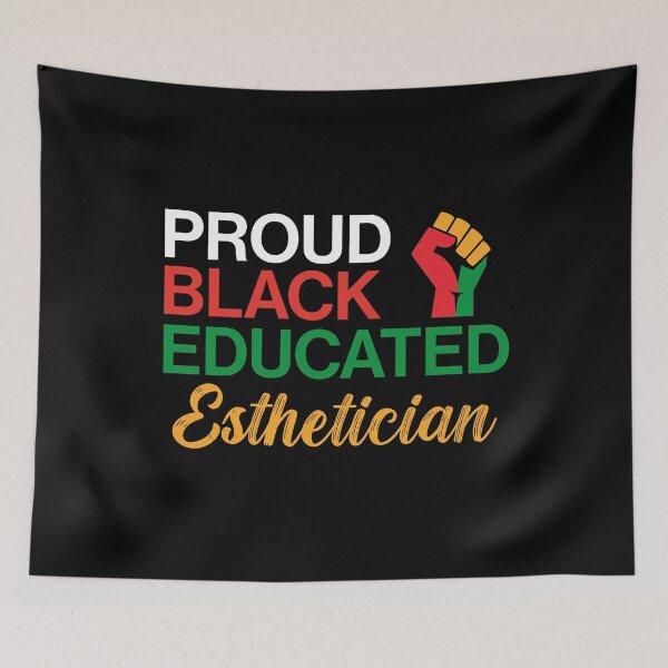 Item preview, Black Pride Esthetician | Black Proud Educated | Gift For Black Esthetician designed and sold by AMINE  ★★★★★.