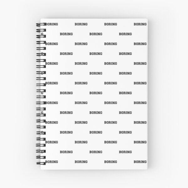 Item preview, BORING (Black) designed and sold by GradientPowell.