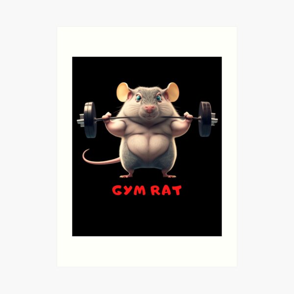 Gym Rats Art Print 