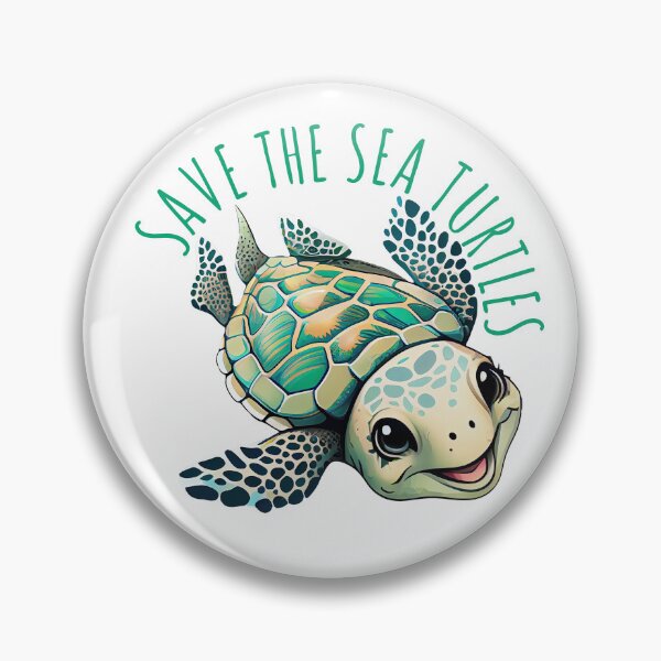 Item preview, Save the Sea Turtles. Cute Turtle designed and sold by Fitbys.