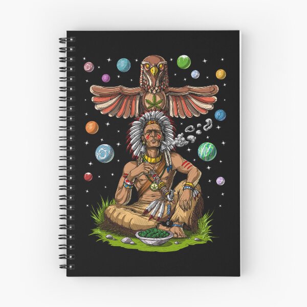 Item preview, Native American Chief Smoking Weed designed and sold by underheaven.