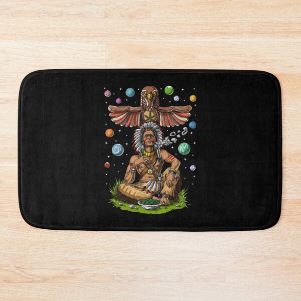 Item preview, Native American Chief Smoking Weed designed and sold by underheaven.