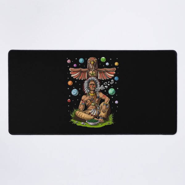 Item preview, Native American Chief Smoking Weed designed and sold by underheaven.