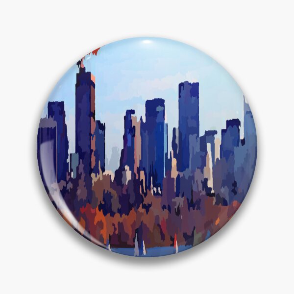 Item preview, Boston Charles River Autumn Skyline designed and sold by Jon-Baran.