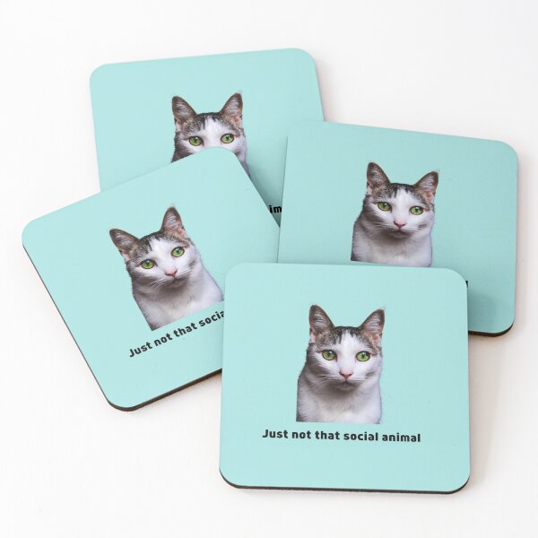 Item preview, Just not that social animal designed and sold by NoManDesign.