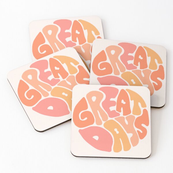 Item preview, Great Days Inspirational Motivational White Print designed and sold by Kylexa.