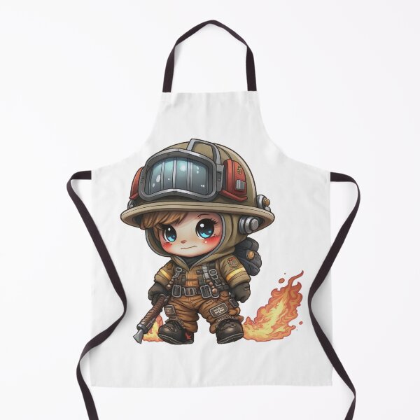 Item preview, Brave Little Firefighter designed and sold by TheChibiStore.