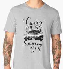 Supernatural - Carry on my Wayward Son Men's Premium T-Shirt