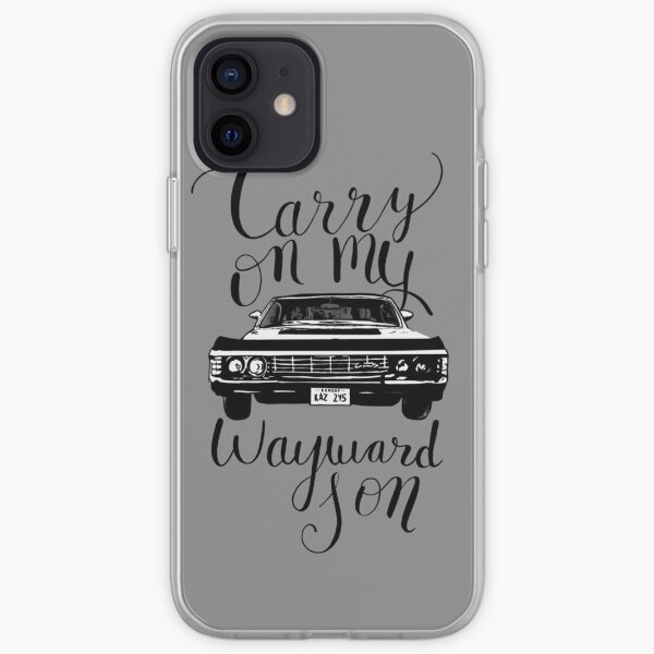Supernatural - Carry on my Wayward Son iPhone Soft Case