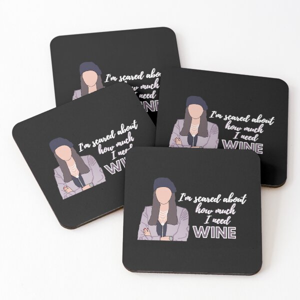 Item preview, I'm scared about how much I need wine! ITYSL fan art designed and sold by swayzinez.