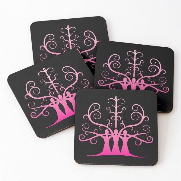 Item preview, Three Sisters Tree Of Life (Pink Gradient) designed and sold by SubtleSplit.