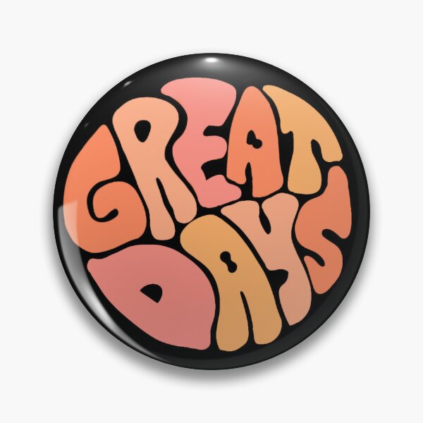 Item preview, Great Days Inspirational Motivational Black Print designed and sold by Kylexa.