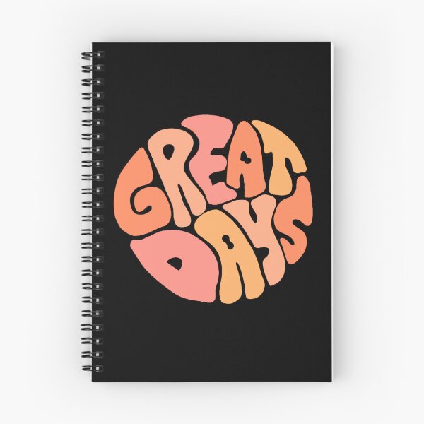 Item preview, Great Days Inspirational Motivational Black Print designed and sold by Kylexa.