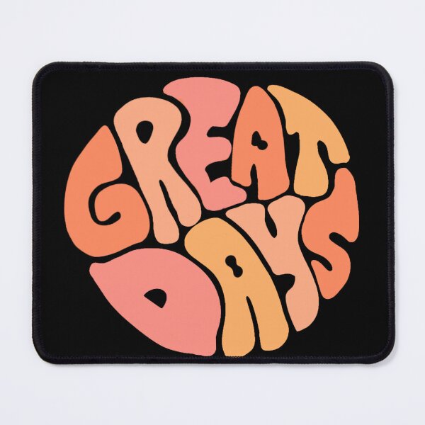 Item preview, Great Days Inspirational Motivational Black Print designed and sold by Kylexa.