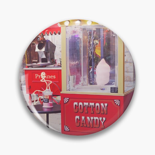 Item preview, Cotton Candy Sugar Vintage Machine in Old Street designed and sold by CarolinaReina.