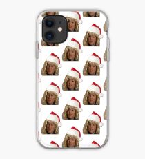 santa's wee helper jacqueline mccafferty iPhone Case