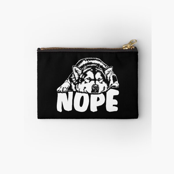 Item preview, Alaskan Malamute Nope dog saying designed and sold by dogarts.