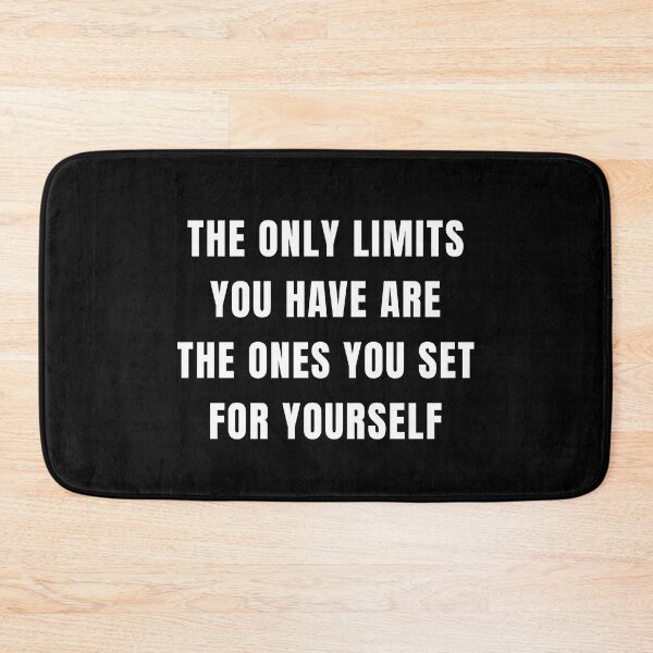 Item preview, The Only Limits You Have Are The Ones You Set For Yourself designed and sold by jaya68903.