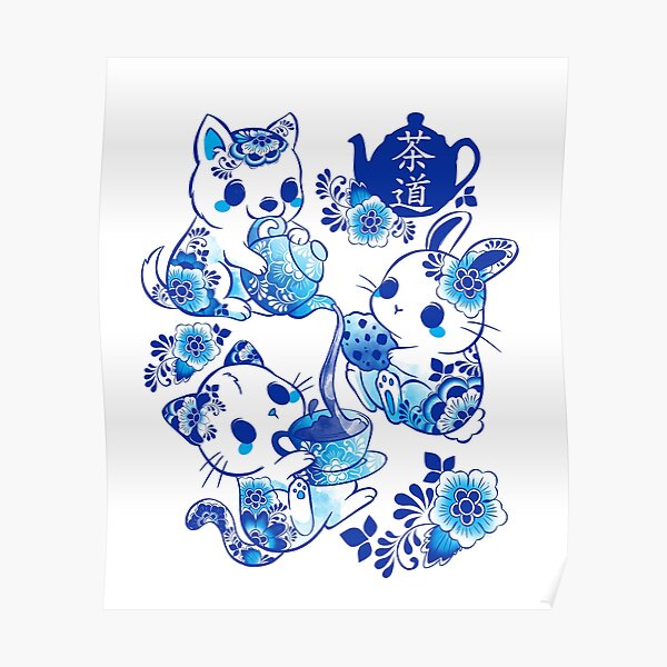 Animals Tea Ceremony! Poster