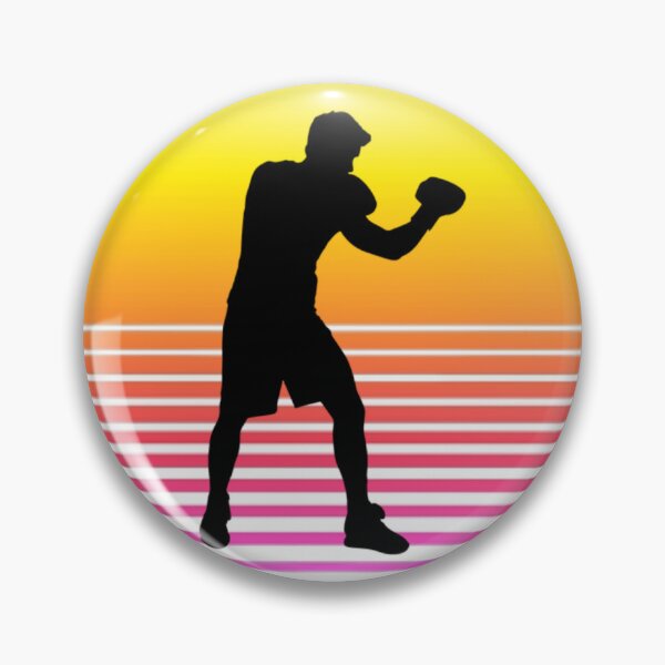 Item preview, Sunset Boxing Silhouette Design designed and sold by MartialArtDsgn.