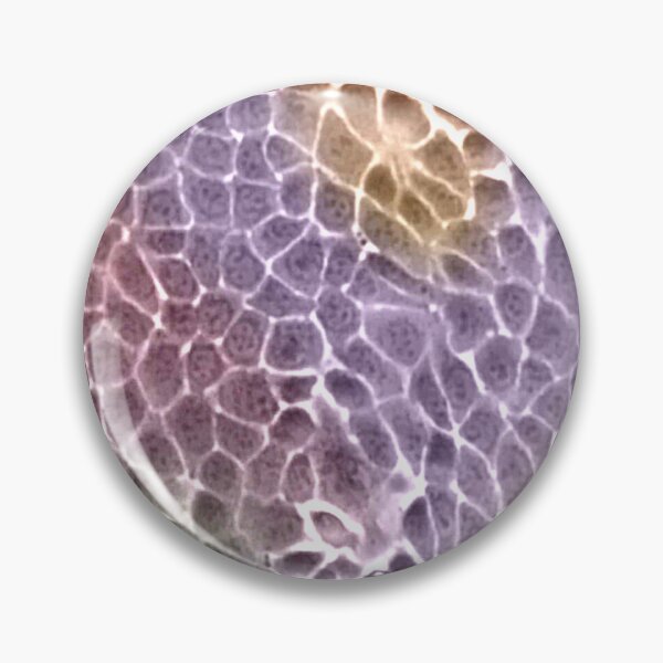 Item preview, Colorful rainbow pastel epithelial cells under the microscope designed and sold by ArtByScience.