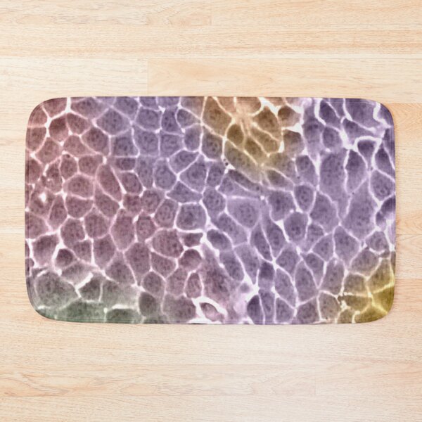Item preview, Colorful rainbow pastel epithelial cells under the microscope designed and sold by ArtByScience.