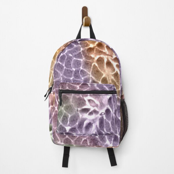 Item preview, Colorful rainbow pastel epithelial cells under the microscope designed and sold by ArtByScience.