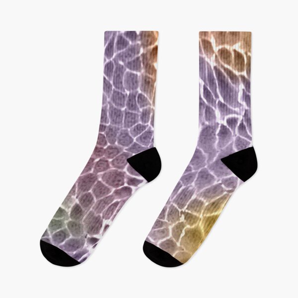 Item preview, Colorful rainbow pastel epithelial cells under the microscope designed and sold by ArtByScience.