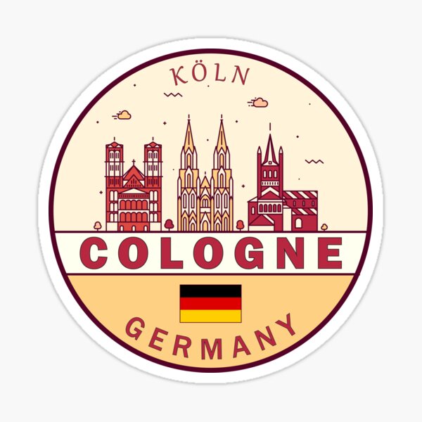 Cologne Stickers for Sale | Redbubble