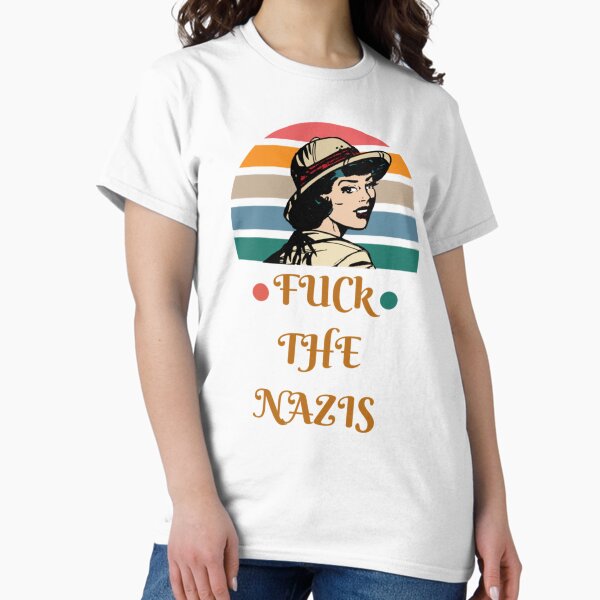 Vista previa del artículo con la obra «ponche nazis retro», diseñado y vendido por ScienTeeshirt.