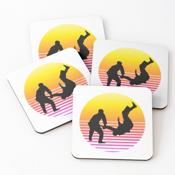 Item preview, Sunset Judo/BJJ Silhouette Design designed and sold by MartialArtDsgn.
