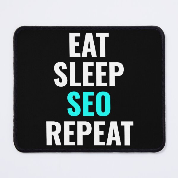 Item preview, Funny Eat Sleep SEO Repeat designed and sold by AndrewStep.