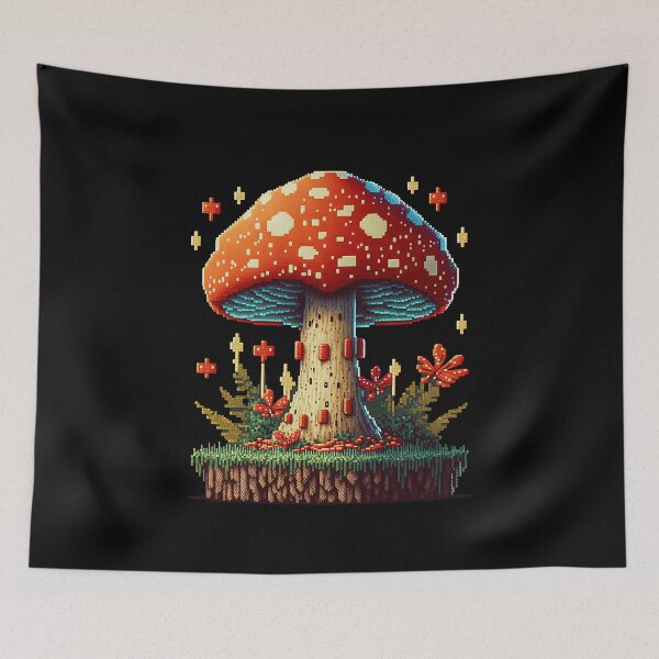 Item preview, 8-bit Amanita Mushroom designed and sold by Wesz808.
