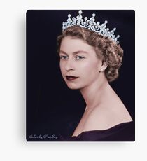 Queen Elizabeth II Canvas Print