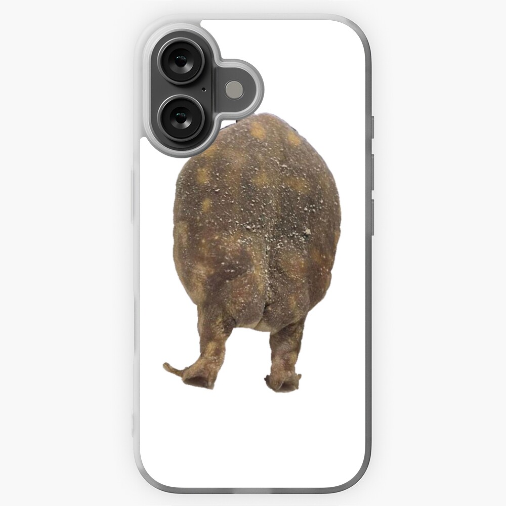 frog butt brown Sticker