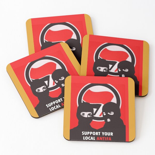 Item preview, Support Your Local Antifa - Anti-Fascist Action Graphic  designed and sold by ScienTeeshirt.