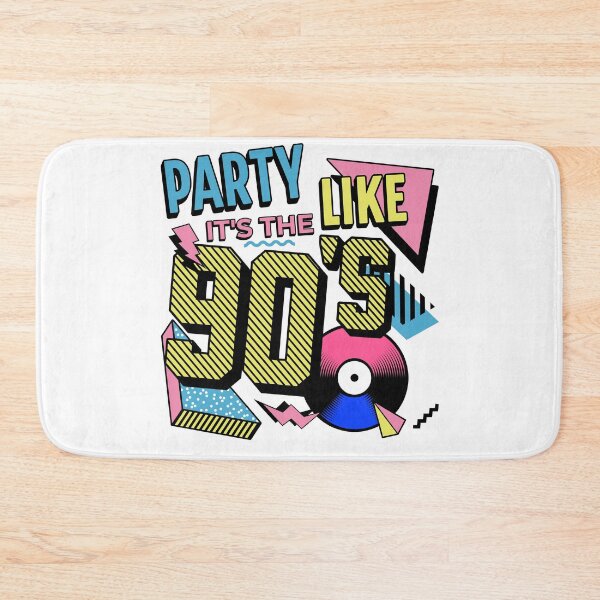 Item preview, Party Like It's the 90s Neon Slogan Retro Design designed and sold by unitydesigneu.