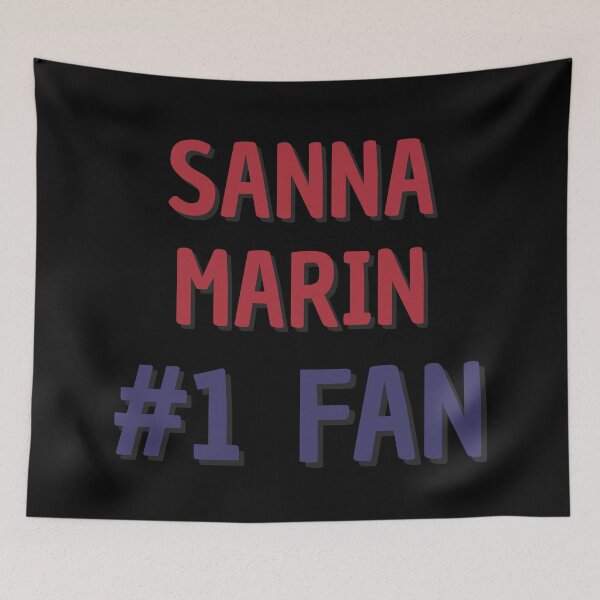Item preview, Sanna Marin #1 Fan designed and sold by Rybariuns.