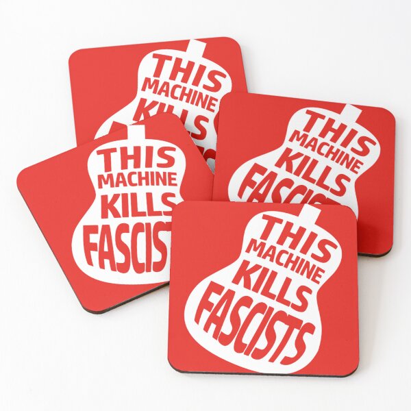 Item preview, This Machine Kills Fascists Guitar    designed and sold by ScienTeeshirt.