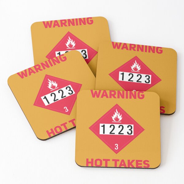 Item preview, Warning Hot Takes    designed and sold by ScienTeeshirt.