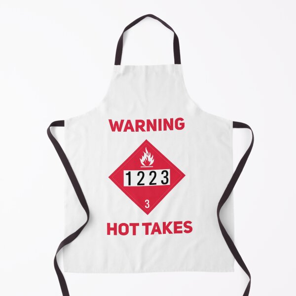 Item preview, Warning Hot Takes designed and sold by ScienTeeshirt.